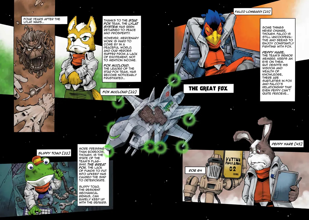 Star Fox: Farewell, Beloved Falco page 66