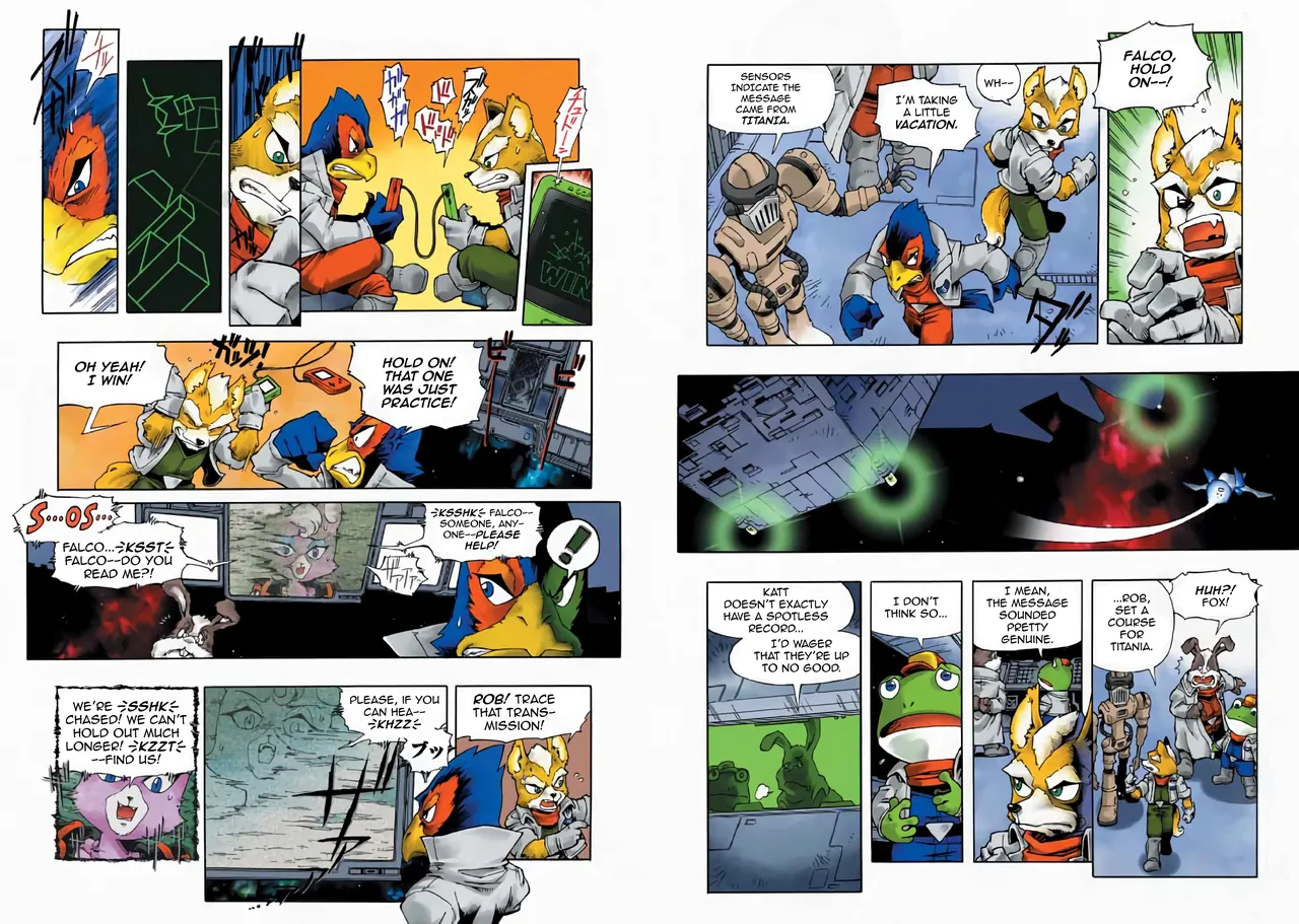 Star Fox: Farewell, Beloved Falco page 67