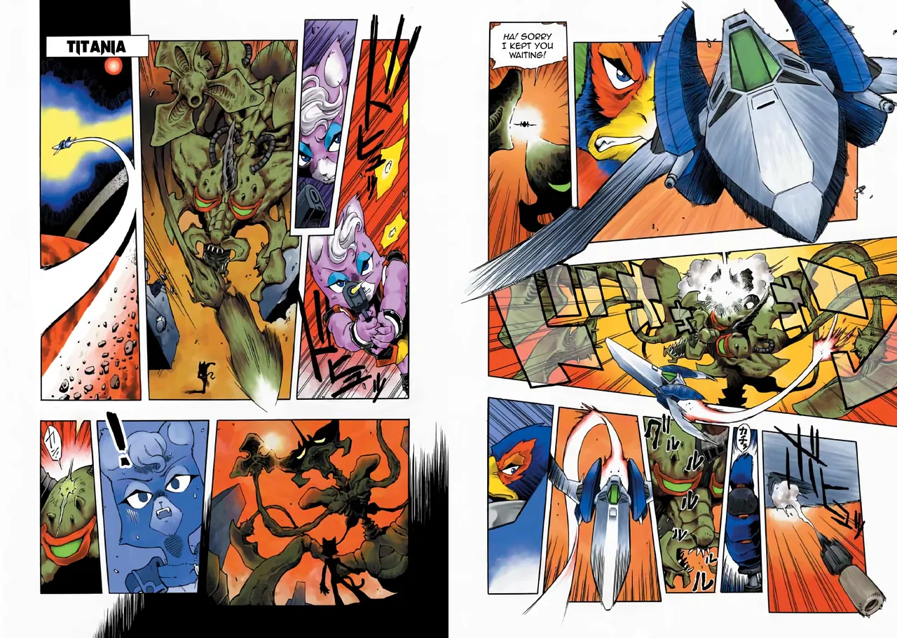 Star Fox: Farewell, Beloved Falco page 68
