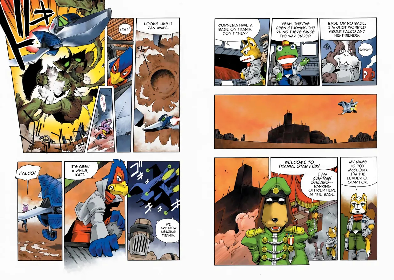 Star Fox: Farewell, Beloved Falco page 69