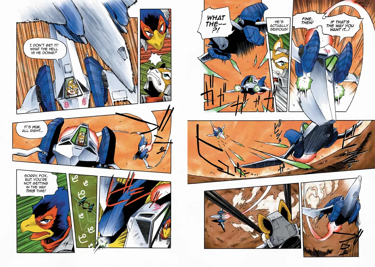 Star Fox: Farewell, Beloved Falco page 73