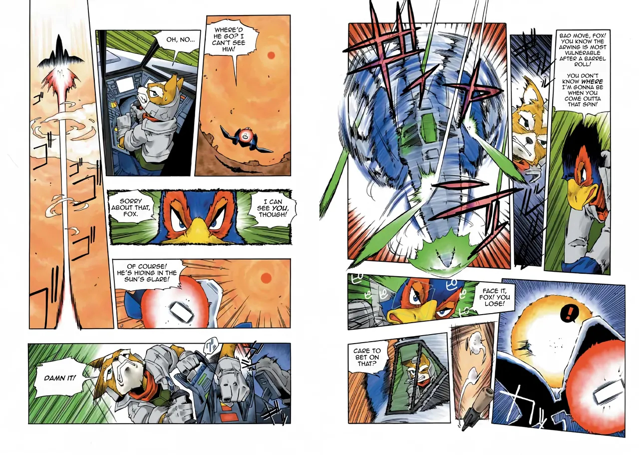 Star Fox: Farewell, Beloved Falco page 74