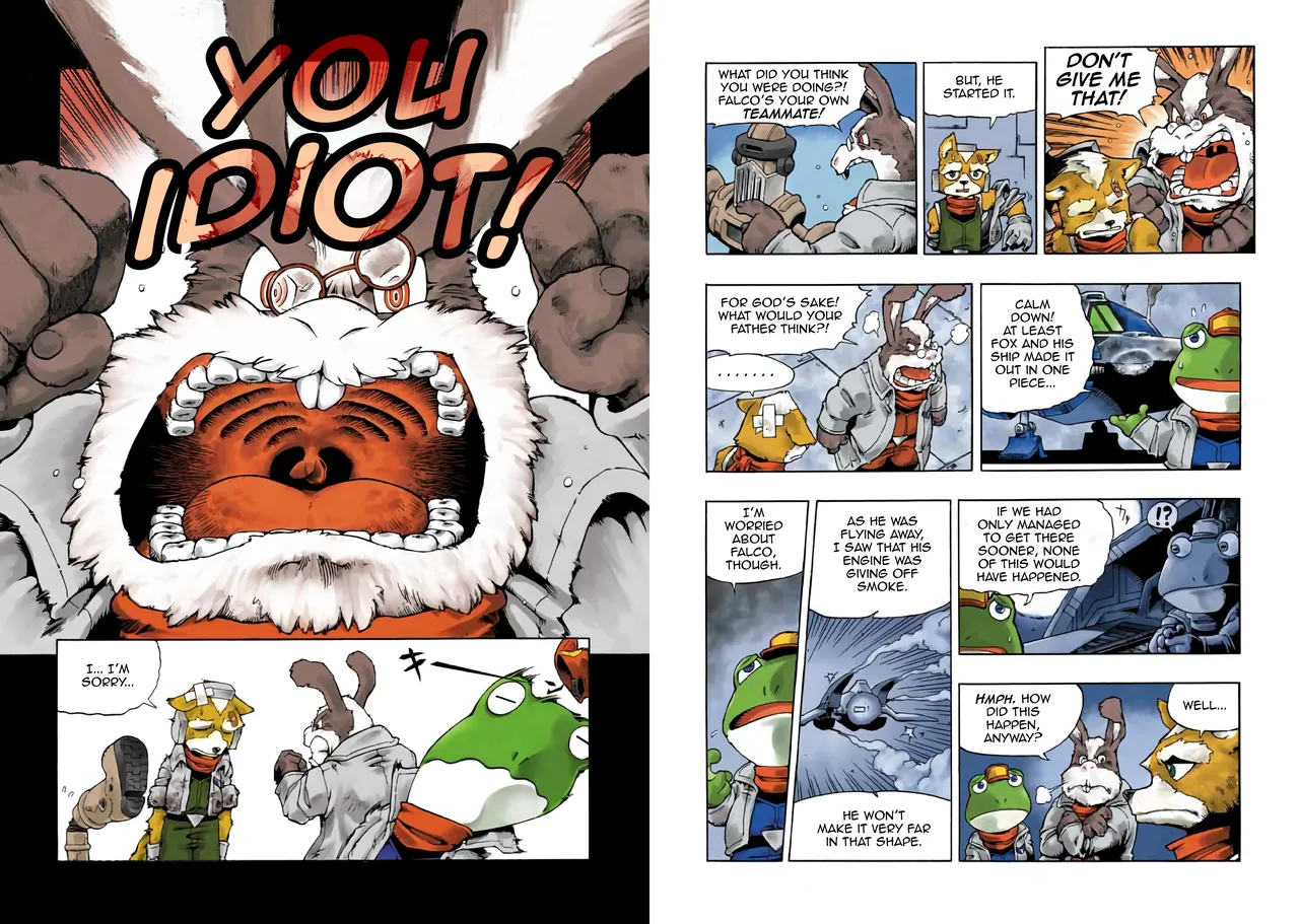 Star Fox: Farewell, Beloved Falco page 76