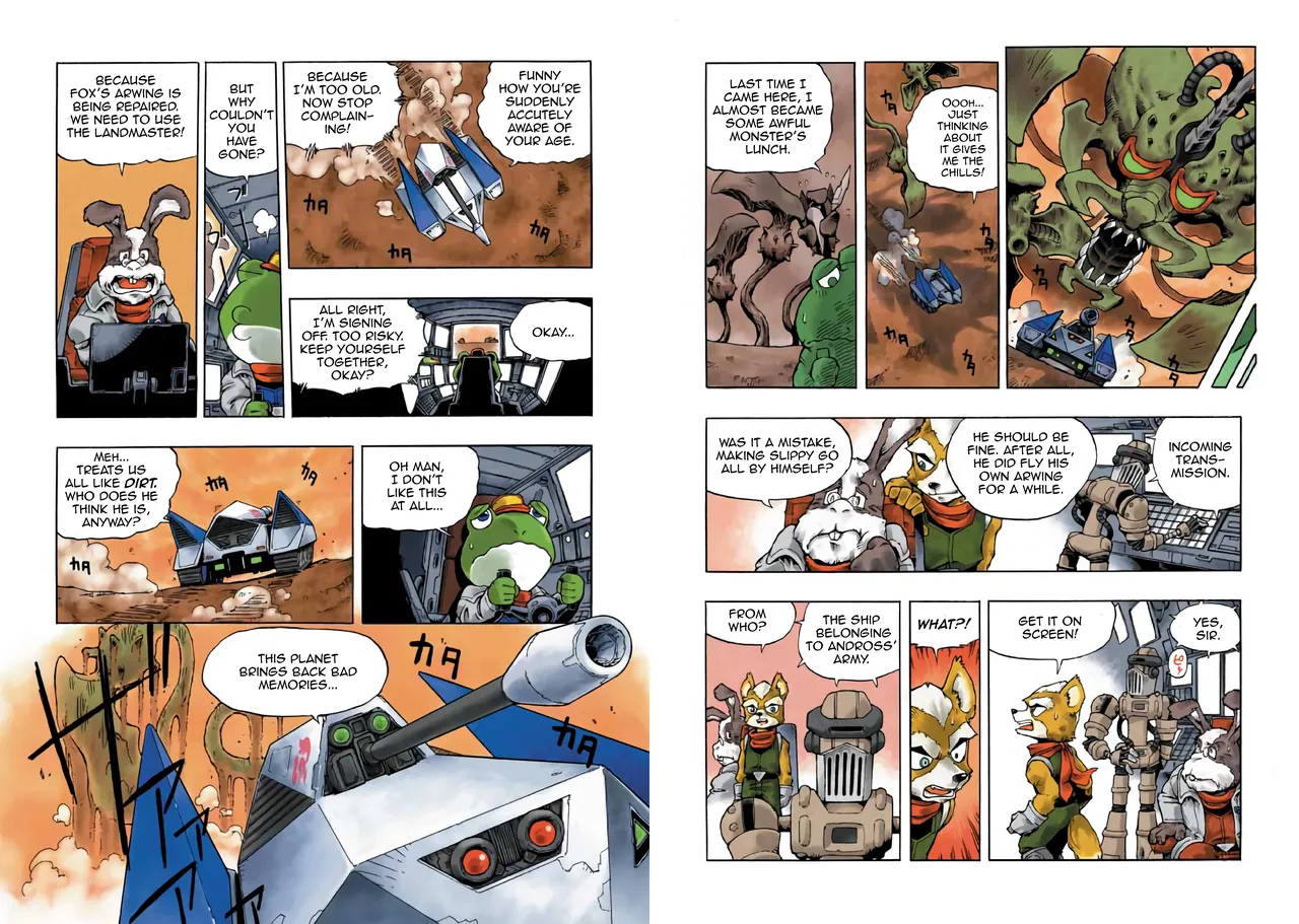 Star Fox: Farewell, Beloved Falco page 78