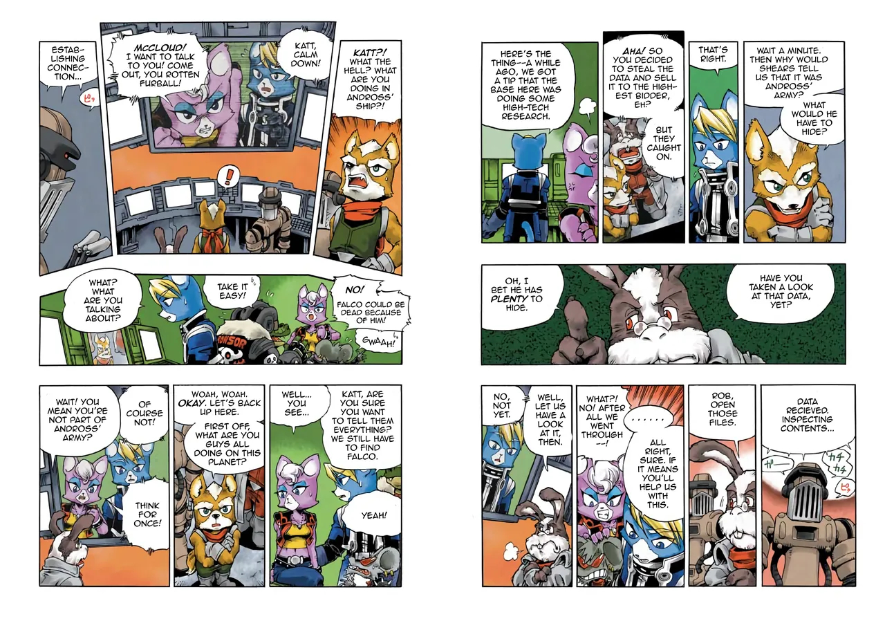 Star Fox: Farewell, Beloved Falco page 79