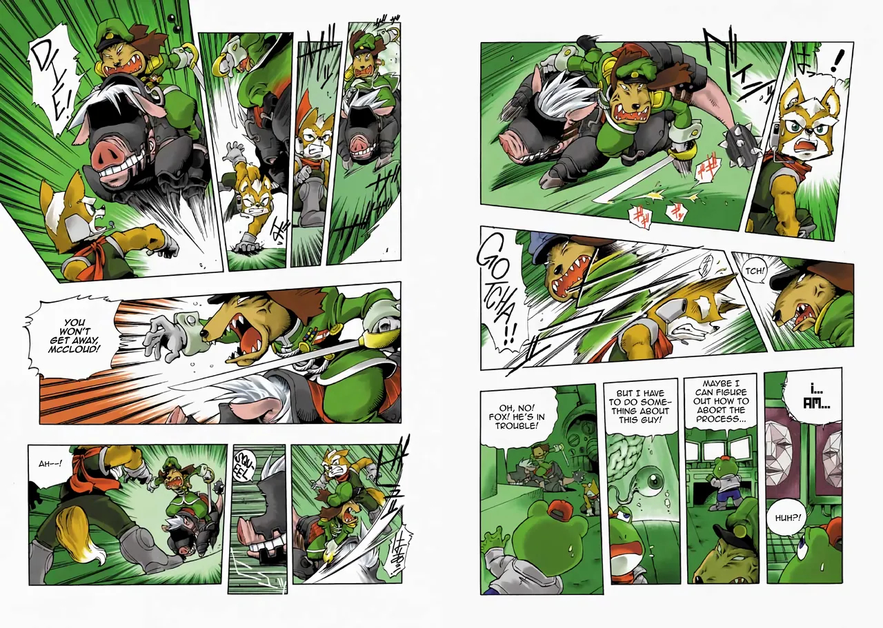 Star Fox: Farewell, Beloved Falco page 85
