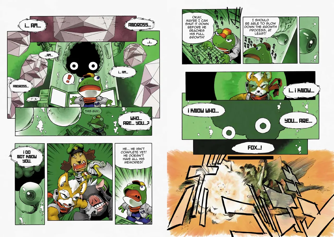 Star Fox: Farewell, Beloved Falco page 86