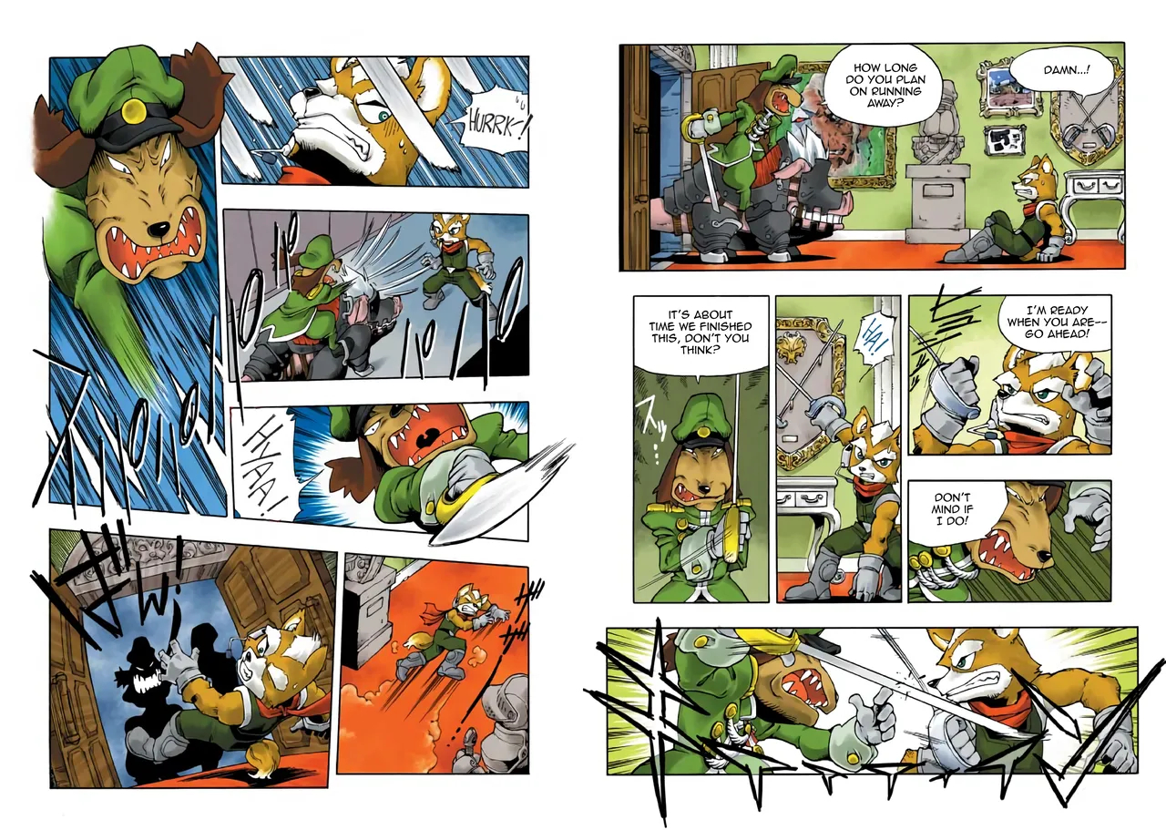 Star Fox: Farewell, Beloved Falco page 90