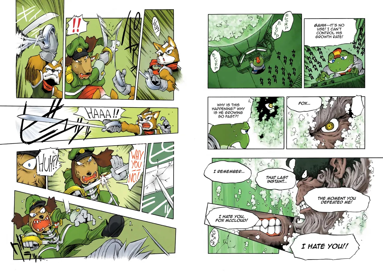 Star Fox: Farewell, Beloved Falco page 91
