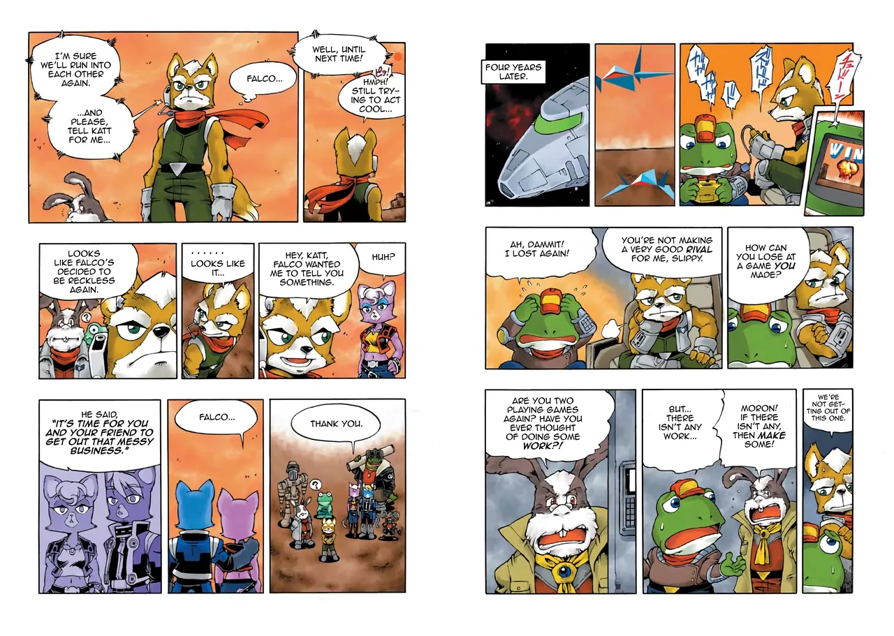 Star Fox: Farewell, Beloved Falco page 96