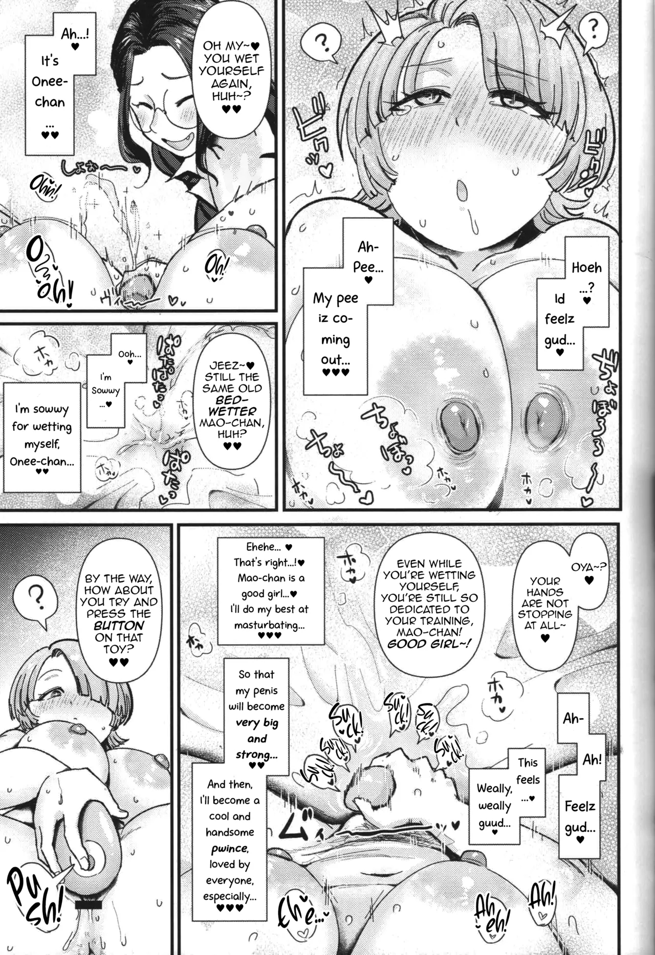 Teiko Wa Muda Desu Yo Clitoris O Tashinande Iru No De page 14