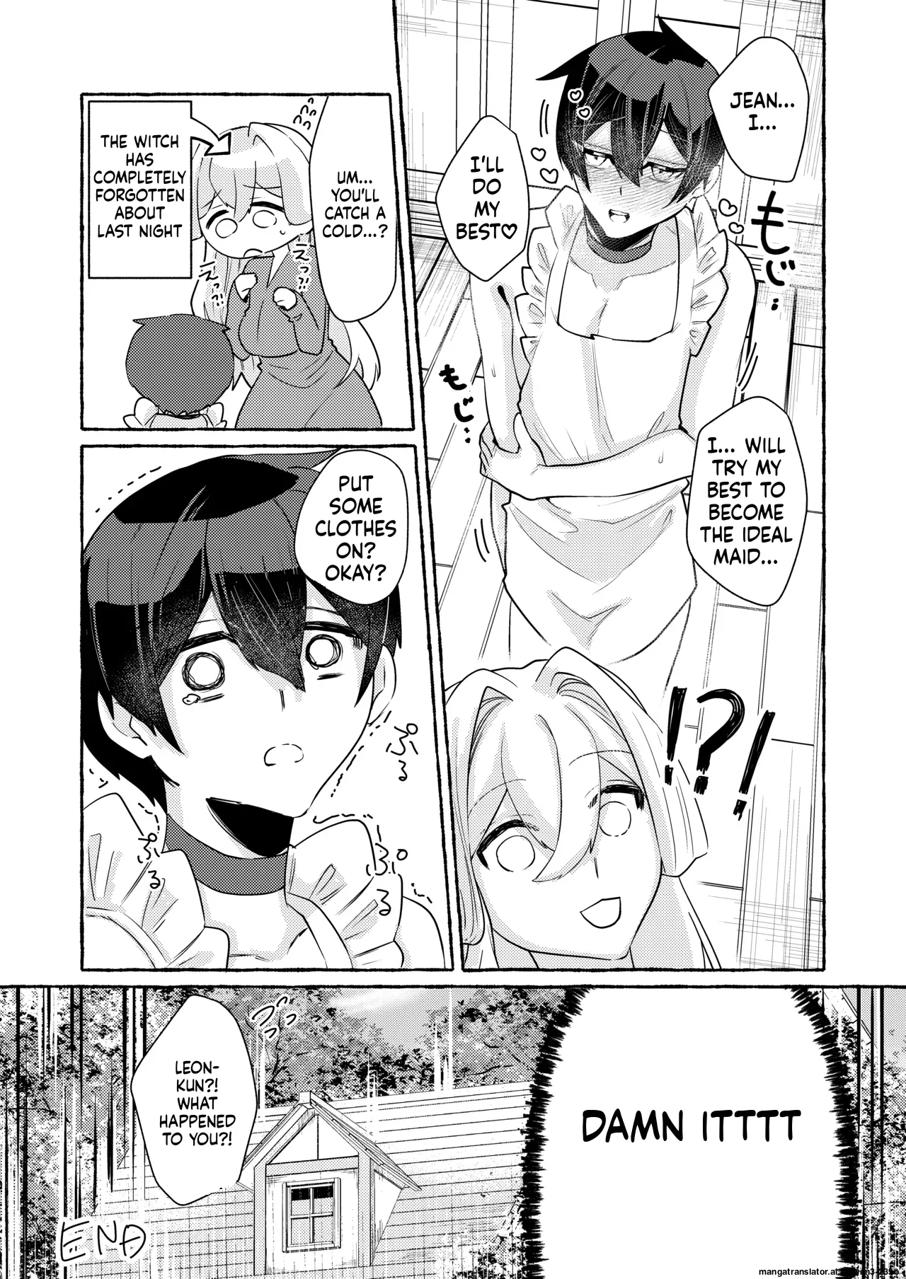 Tentacle ~bousou Majo To Kataomoi Maid Hen~ page 35
