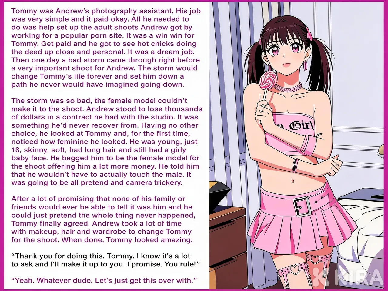 The Assistant A Kittie Captions Tribute page 2