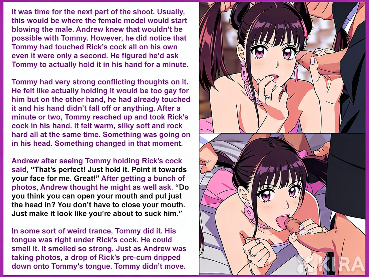 The Assistant A Kittie Captions Tribute page 5