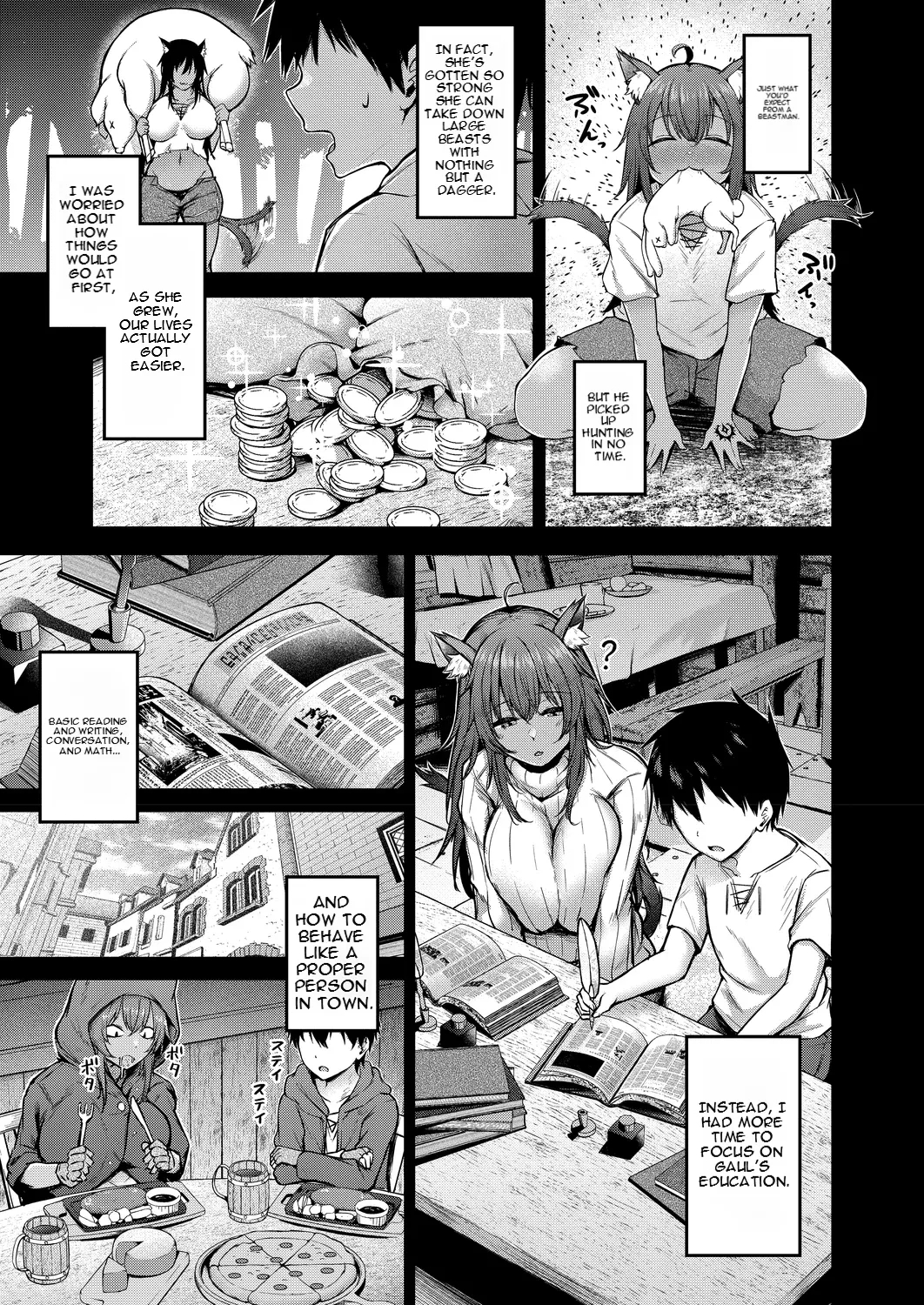 The Beast Girl I Found Is Too Big page 5