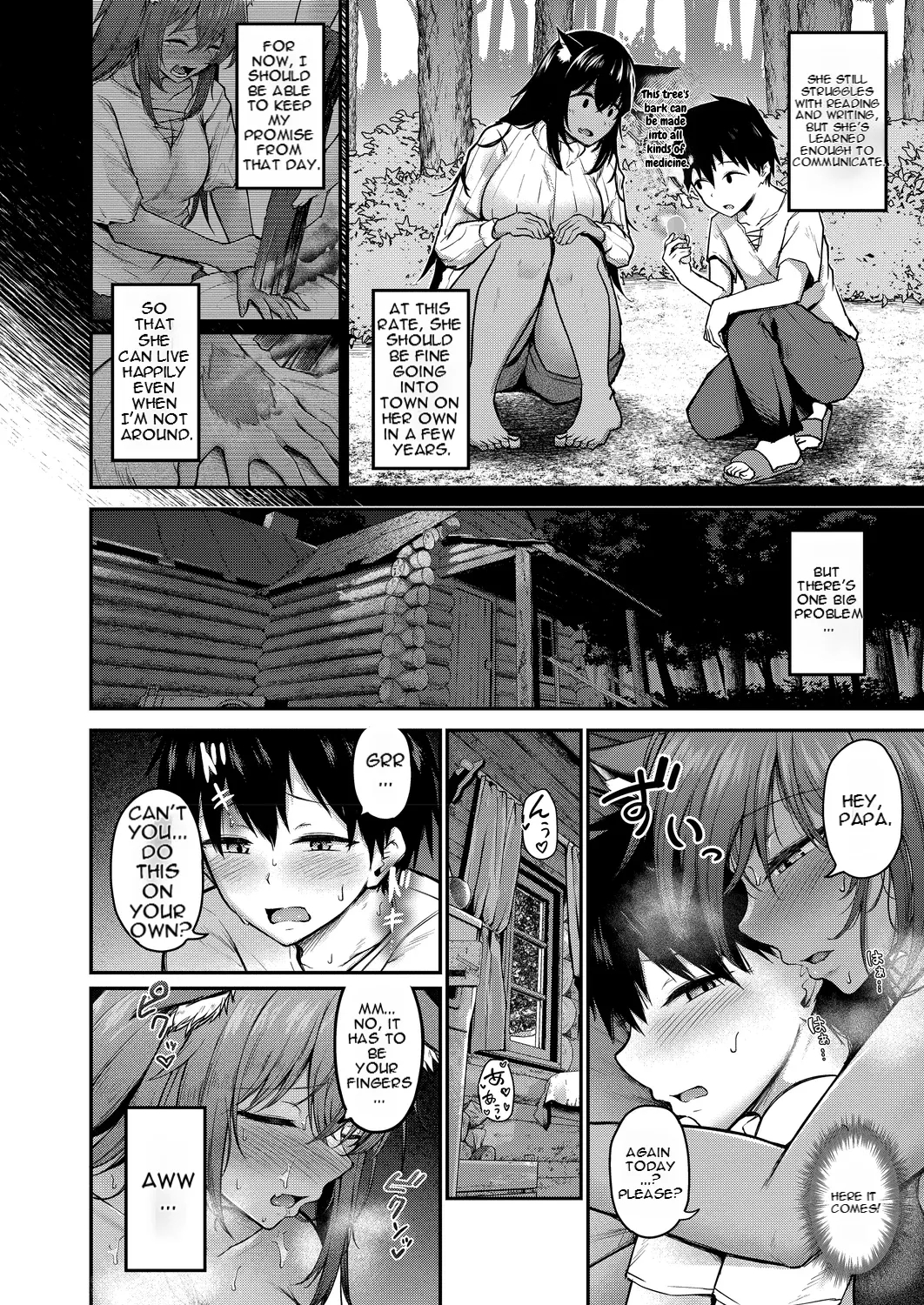 The Beast Girl I Found Is Too Big page 6