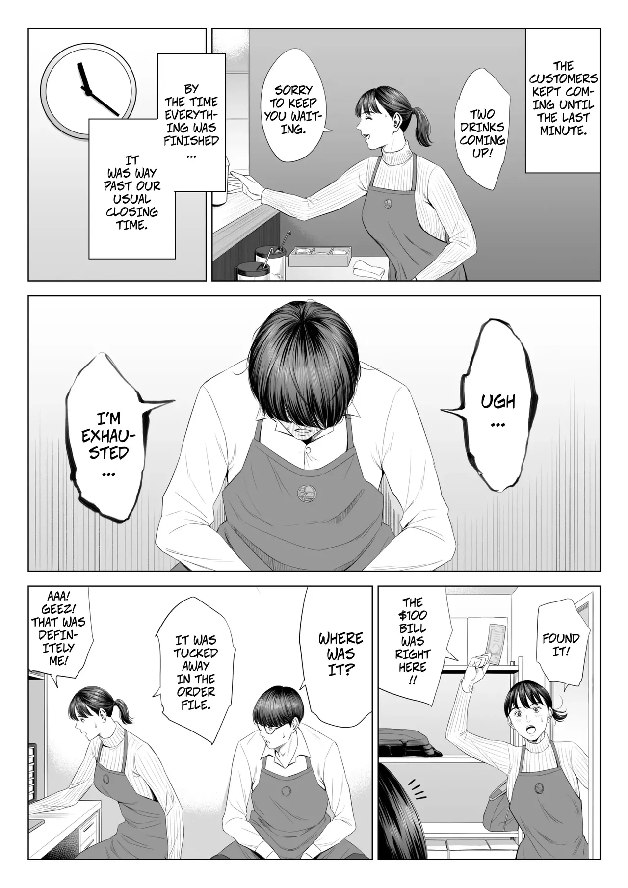 The Boss Has Big Breasts And Is A Bit Of A Masochist, Right? 1 -- Tenchou Tte, Kyonyuu De Chotto M Desu Yo Ne? page 10