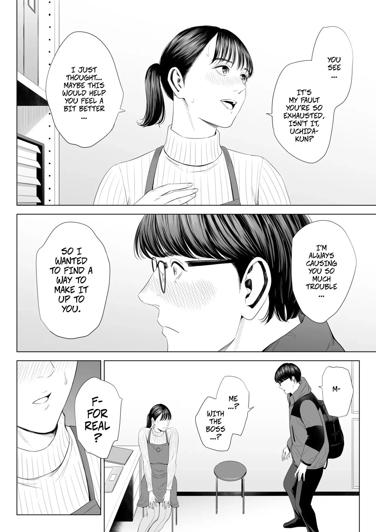 The Boss Has Big Breasts And Is A Bit Of A Masochist, Right? 1 -- Tenchou Tte, Kyonyuu De Chotto M Desu Yo Ne? page 19