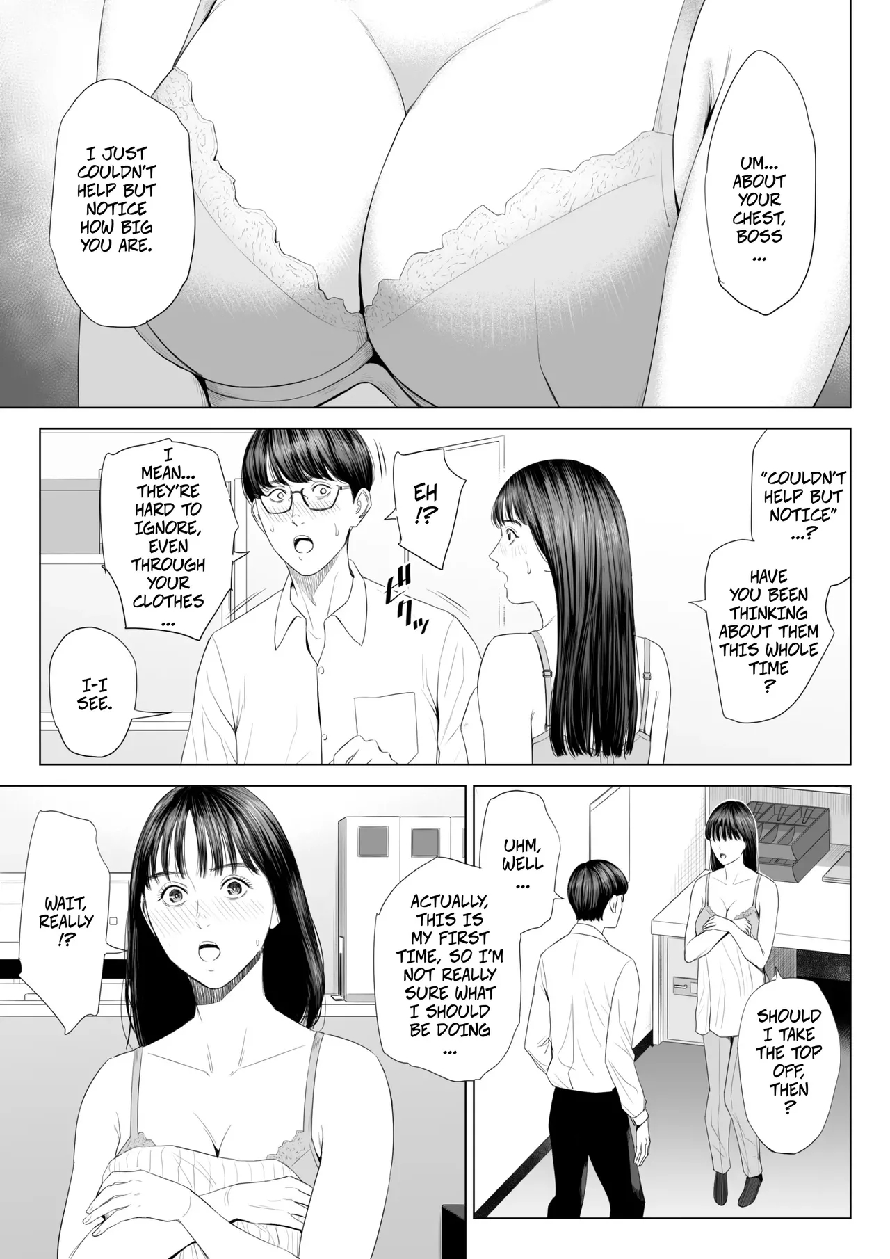 The Boss Has Big Breasts And Is A Bit Of A Masochist, Right? 1 -- Tenchou Tte, Kyonyuu De Chotto M Desu Yo Ne? page 24