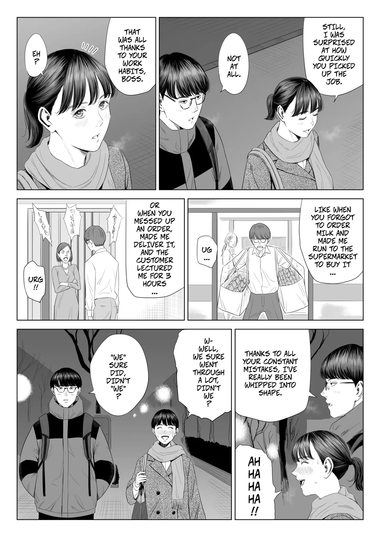 The Boss Has Big Breasts And Is A Bit Of A Masochist, Right? 1 -- Tenchou Tte, Kyonyuu De Chotto M Desu Yo Ne? page 8