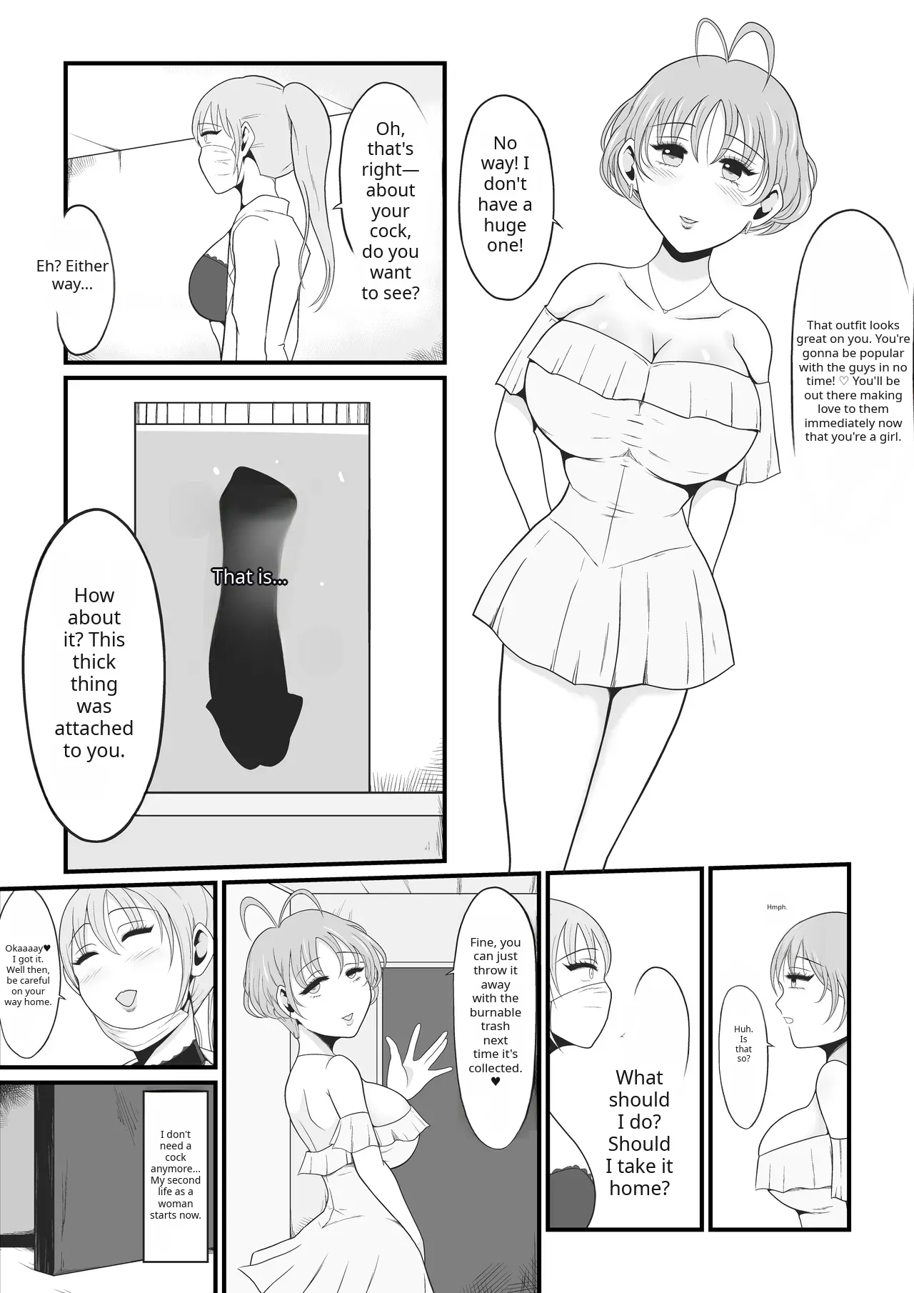 The Day "ore" Became "atashi" ~a Super-realistic Vr Feminization Naughty Vicarious Experience~ page 37