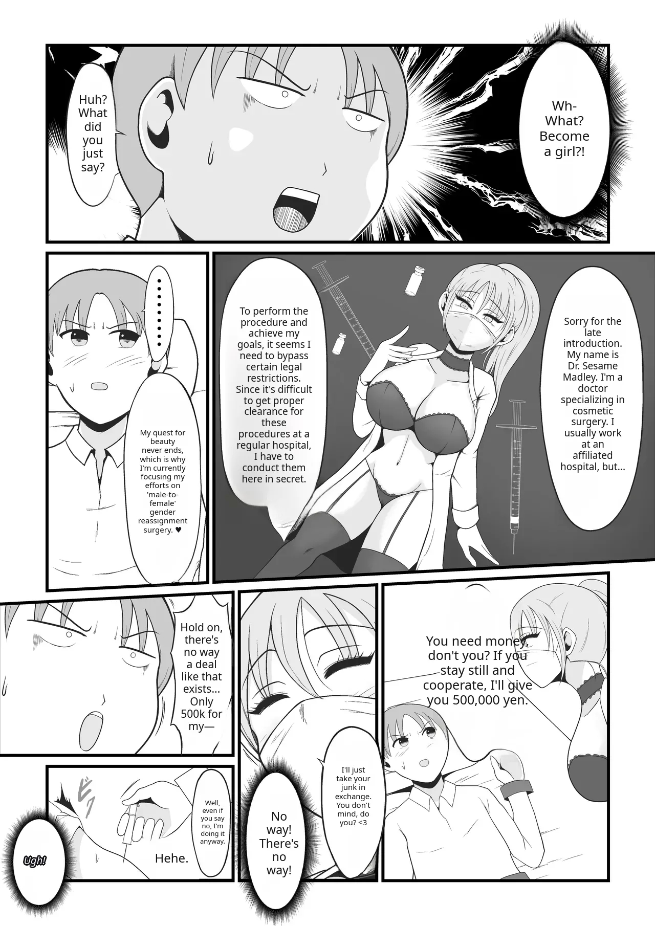 The Day "ore" Became "atashi" ~a Super-realistic Vr Feminization Naughty Vicarious Experience~ page 4