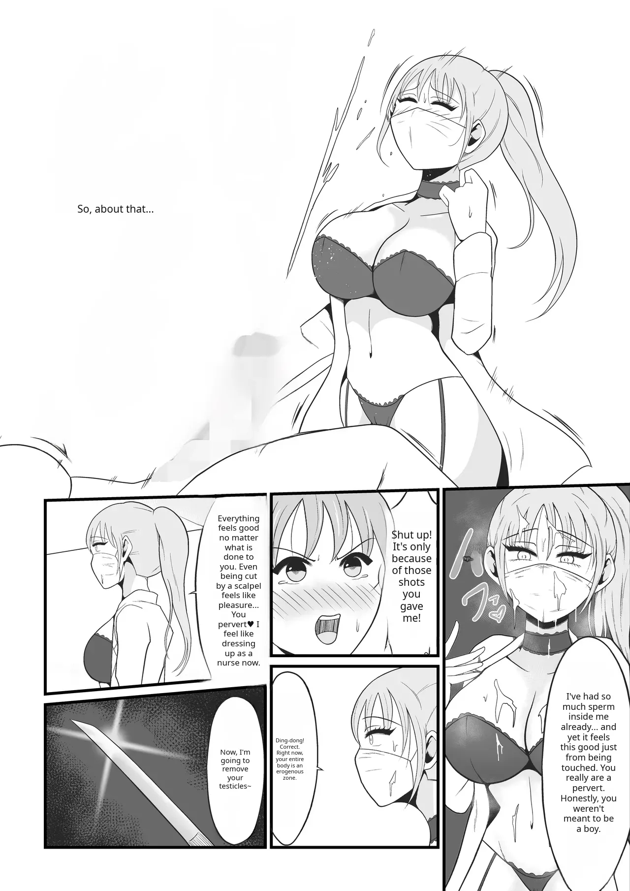 The Day "ore" Became "atashi" ~a Super-realistic Vr Feminization Naughty Vicarious Experience~ page 9
