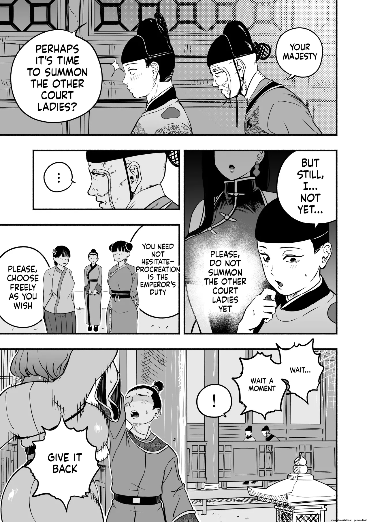 The Emperor's Guide 2 - The Soft And Cute Maid's Indulgent Baby-making Sperm Extraction page 14