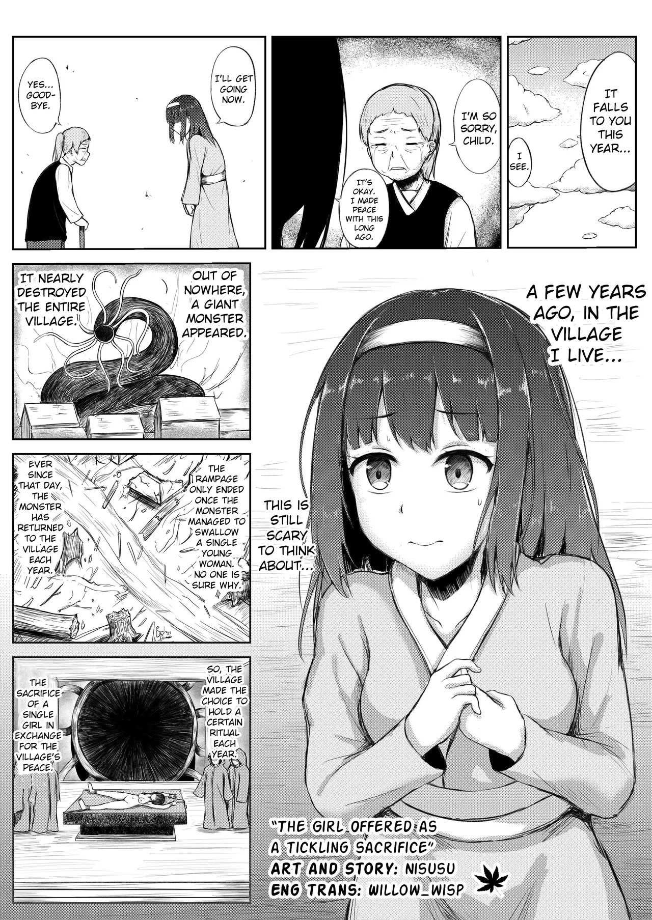 The Girl Offered As A Tickling Sacrifice page 2