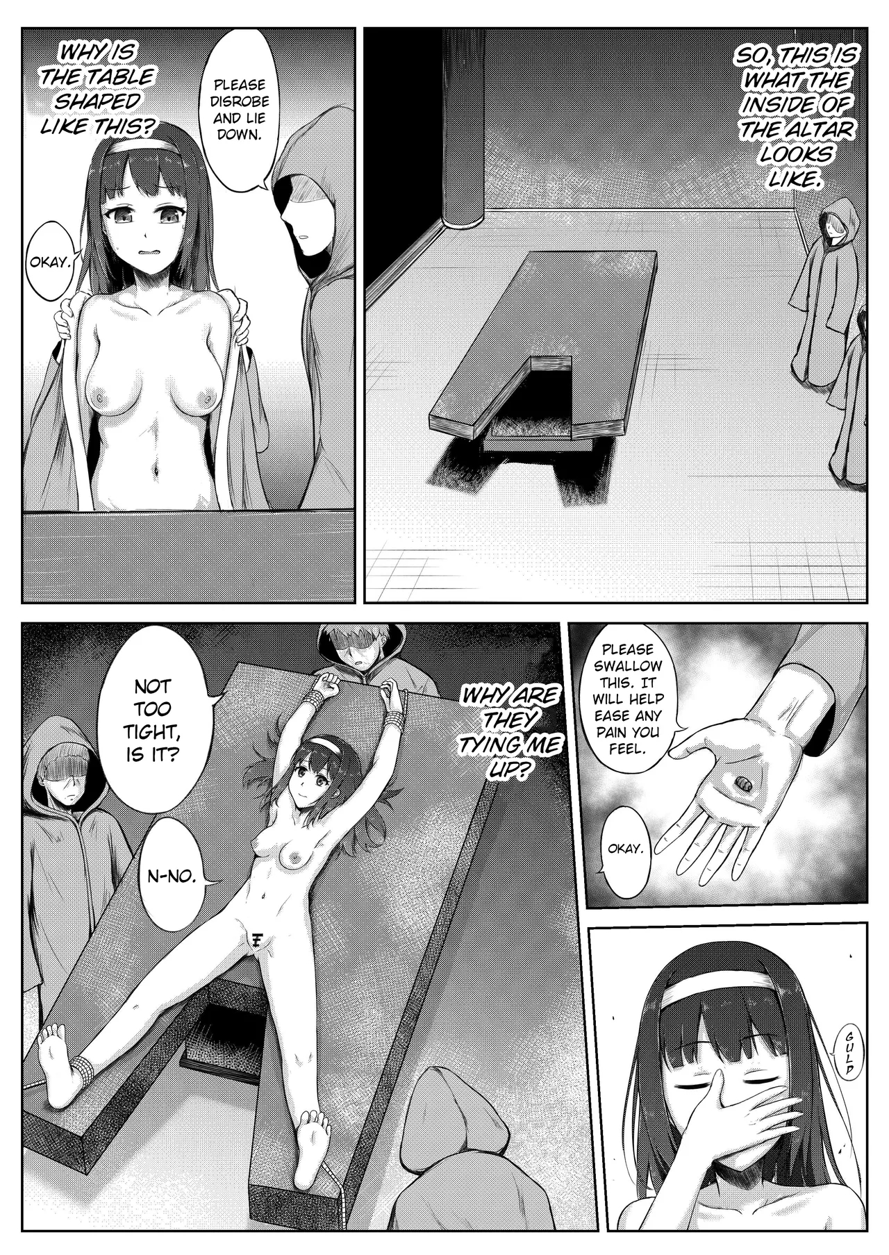 The Girl Offered As A Tickling Sacrifice page 4