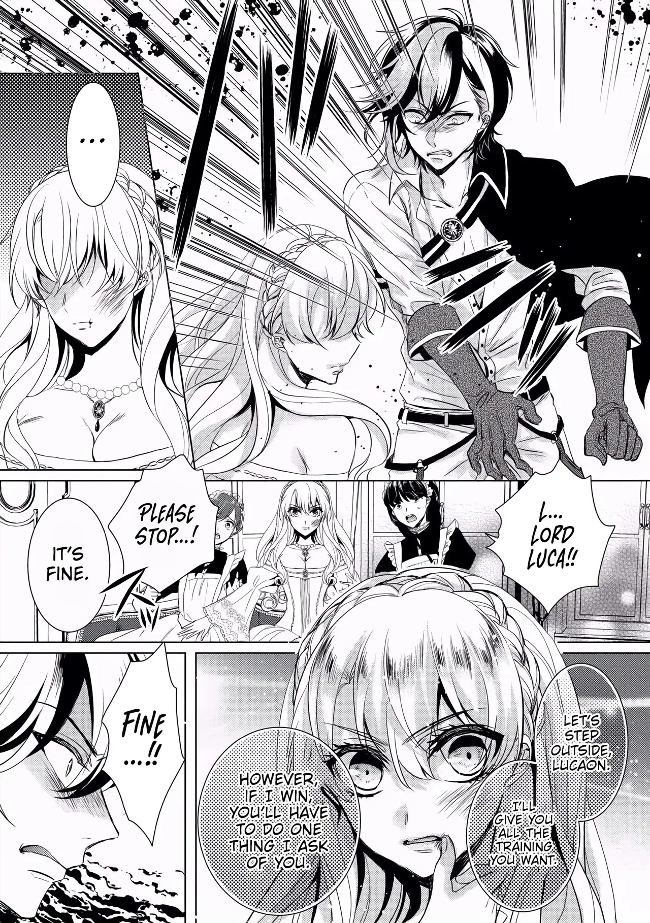 The Mad Prince's Distorted Love Prisoner: A Genderbent Knight Vol. 1 page 144