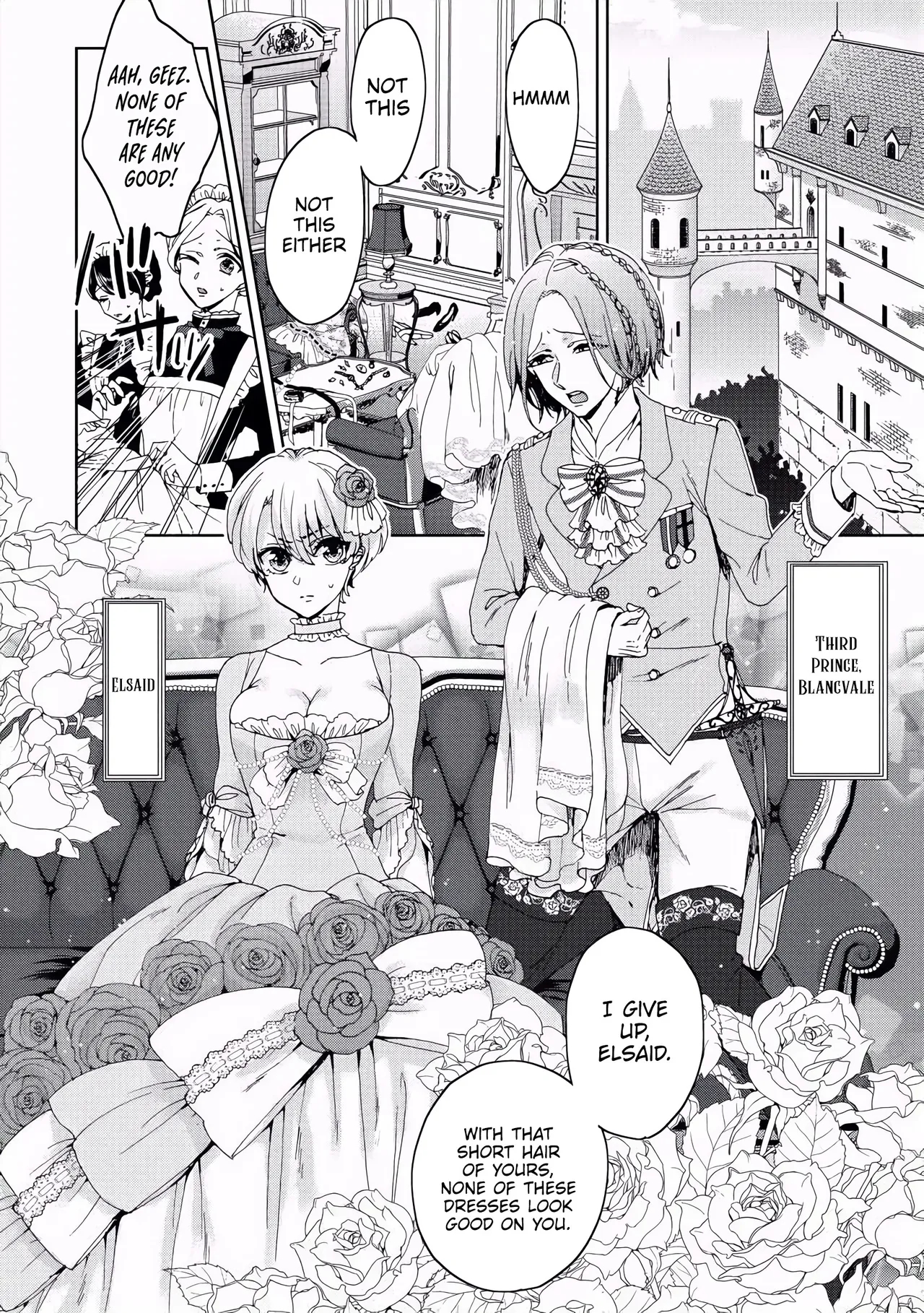 The Mad Prince's Distorted Love Prisoner: A Genderbent Knight Vol. 1 page 34