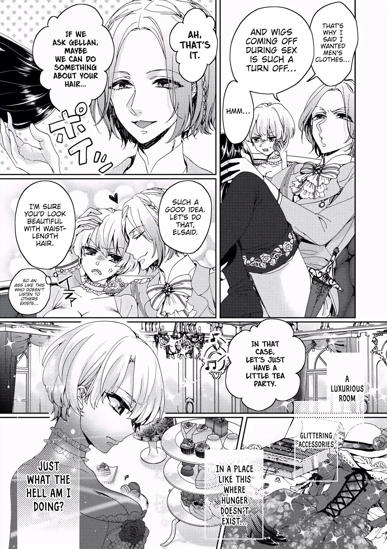 The Mad Prince's Distorted Love Prisoner: A Genderbent Knight Vol. 1 page 35