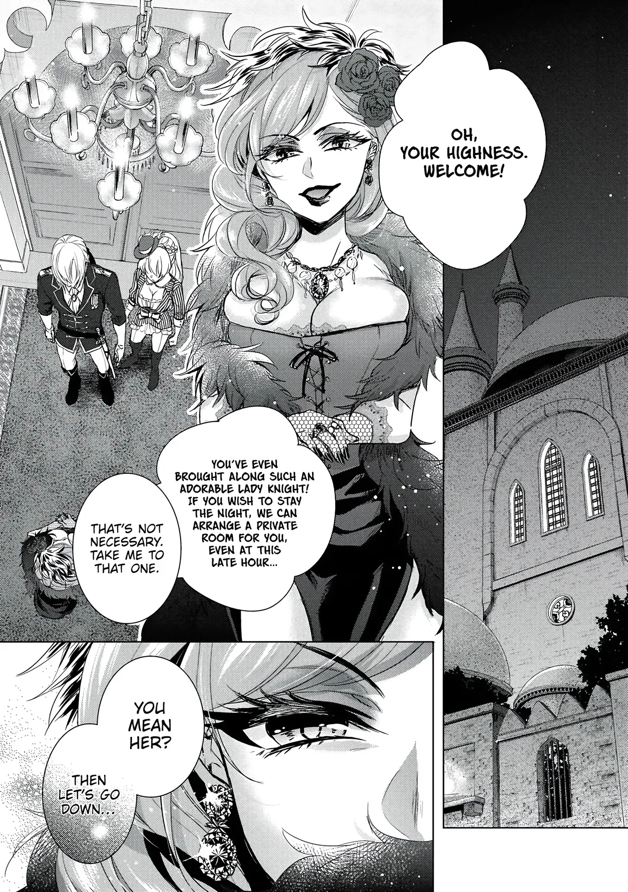 The Mad Prince's Distorted Love Prisoner: A Genderbent Knight Vol. 2 page 13