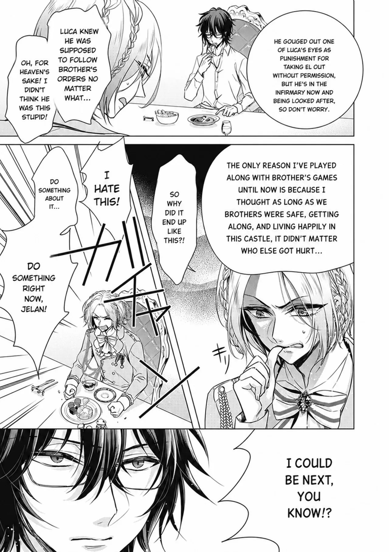 The Mad Prince's Distorted Love Prisoner: A Genderbent Knight Vol. 2 page 35