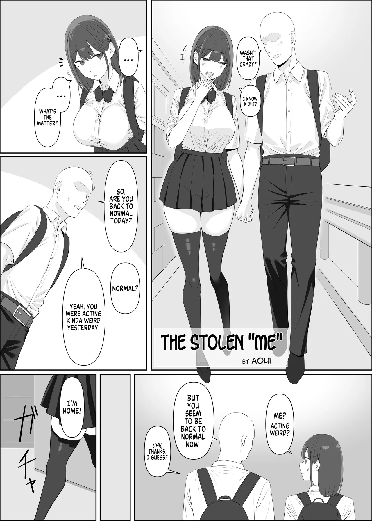 The Stolen "me" page 1