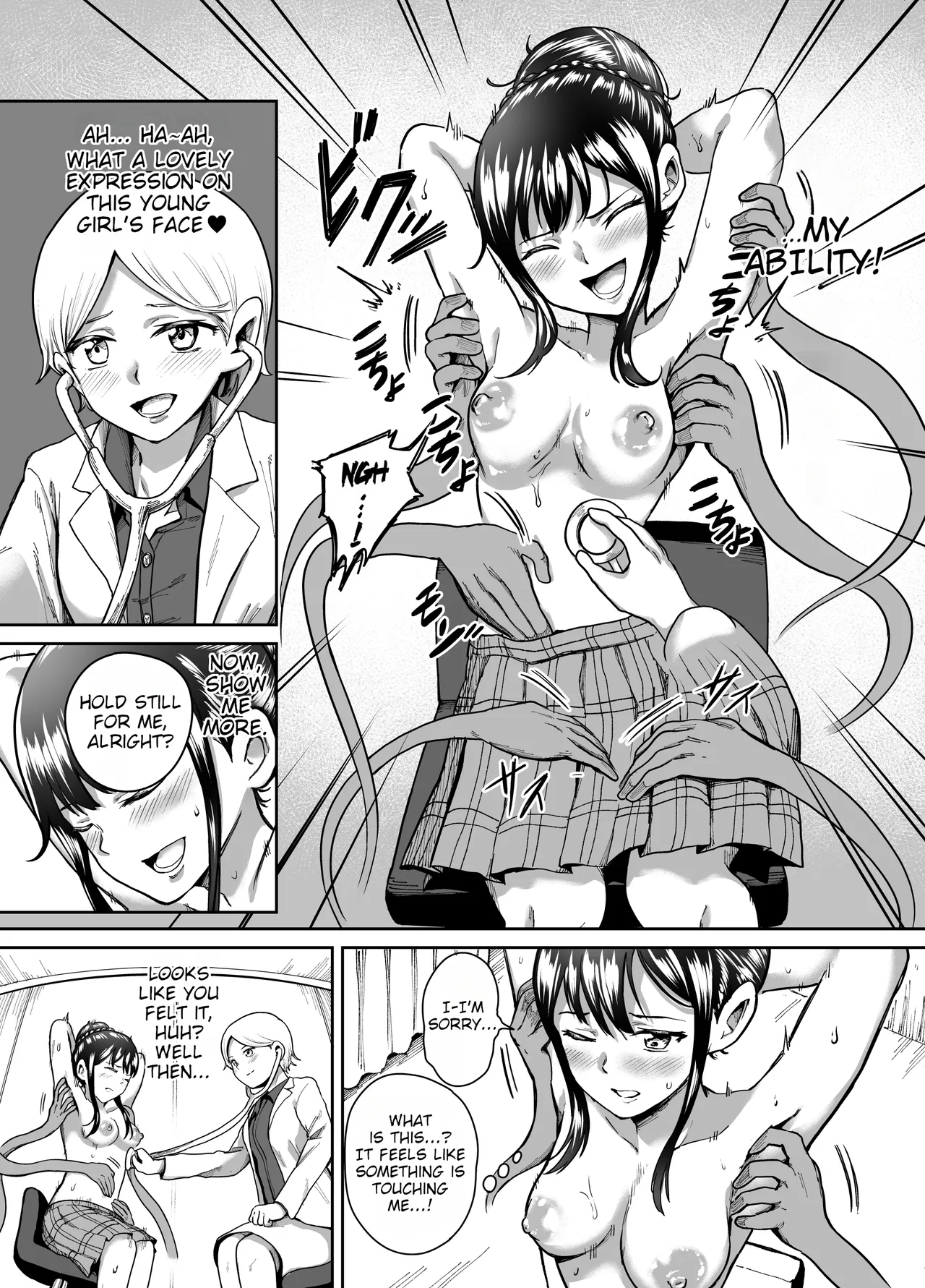 The Story Of A College Girl Getting Teased By A Psychic Female Doctor page 2
