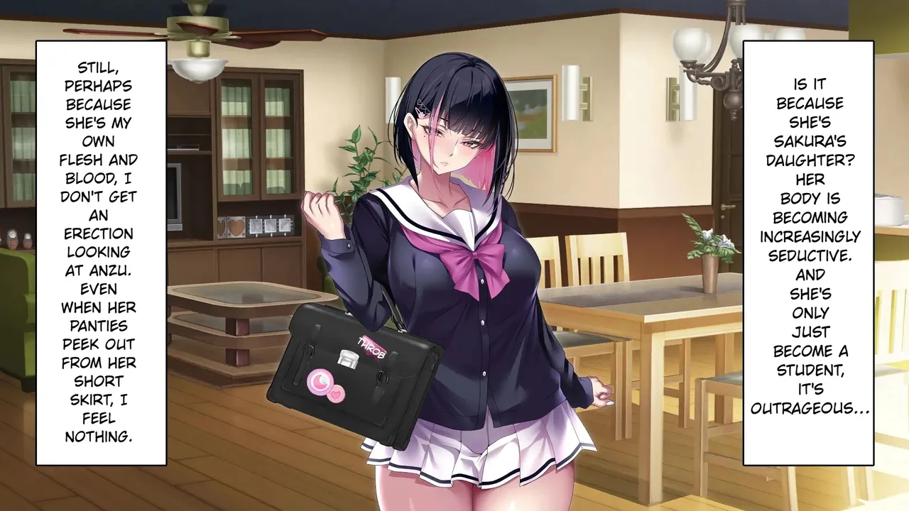 The Story Of A Peerless Father Impregnating His Black-haired Gyaru Daughter. page 10