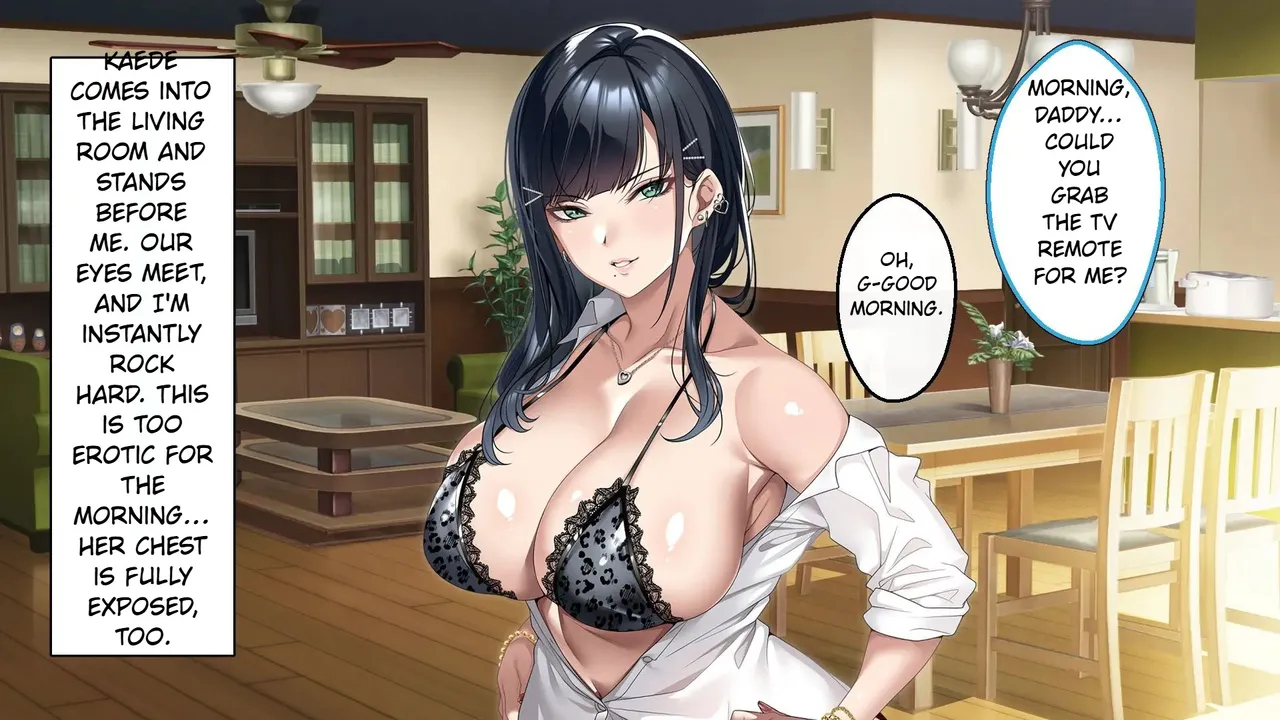 The Story Of A Peerless Father Impregnating His Black-haired Gyaru Daughter. page 12