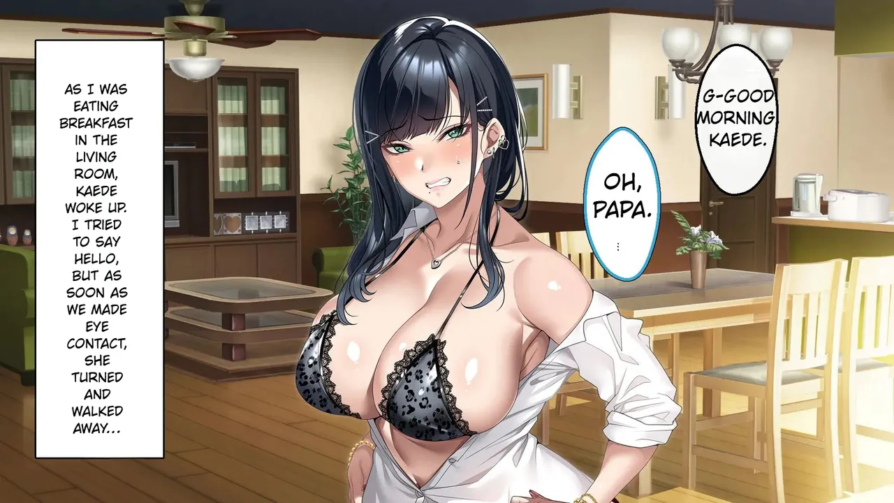 The Story Of A Peerless Father Impregnating His Black-haired Gyaru Daughter. page 156