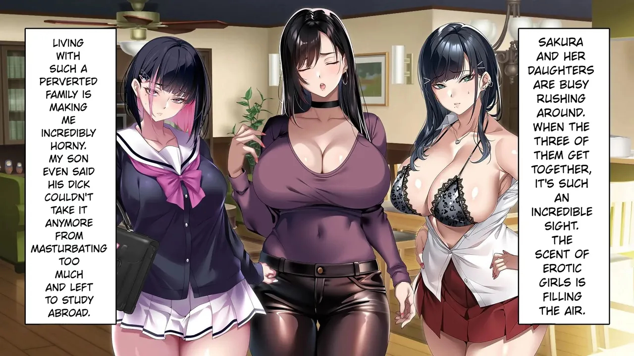 The Story Of A Peerless Father Impregnating His Black-haired Gyaru Daughter. page 17