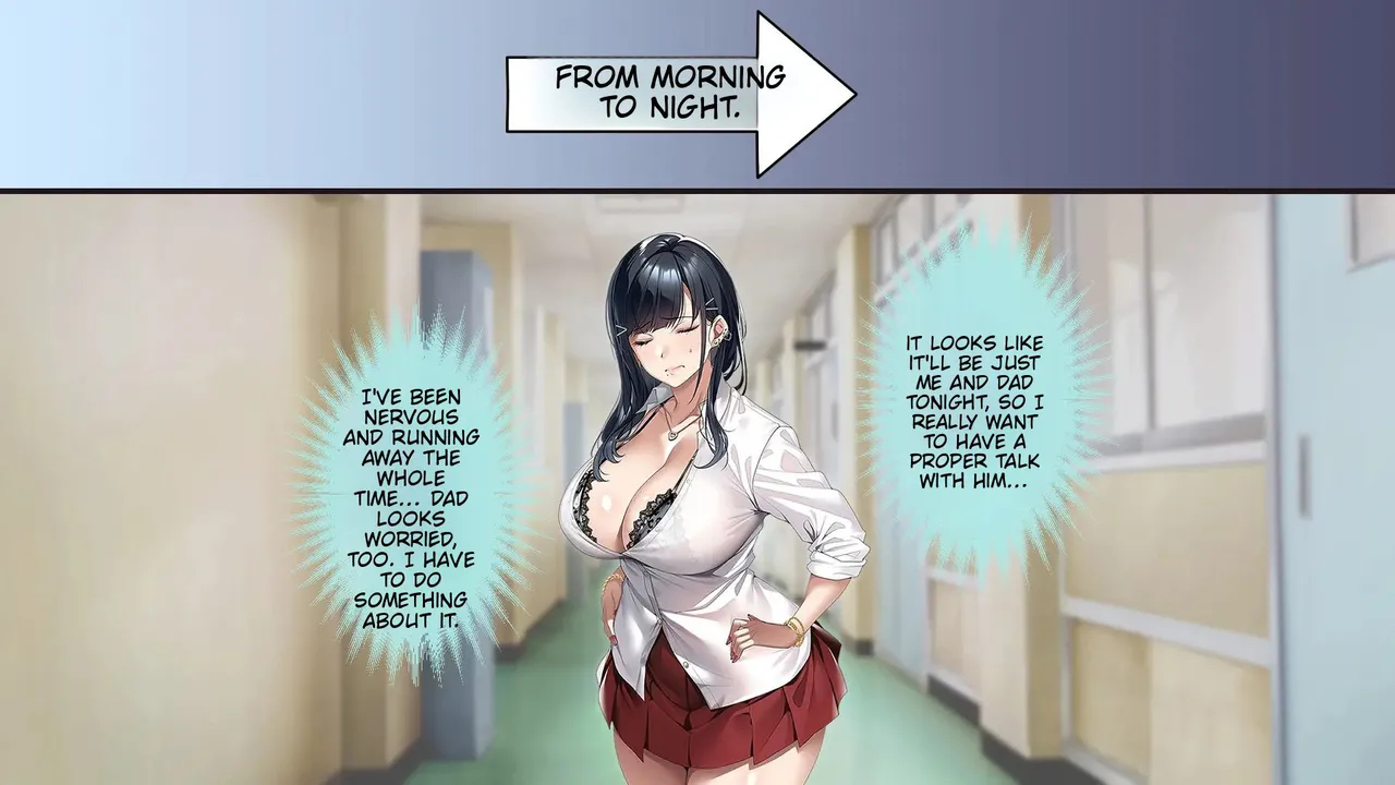 The Story Of A Peerless Father Impregnating His Black-haired Gyaru Daughter. page 173
