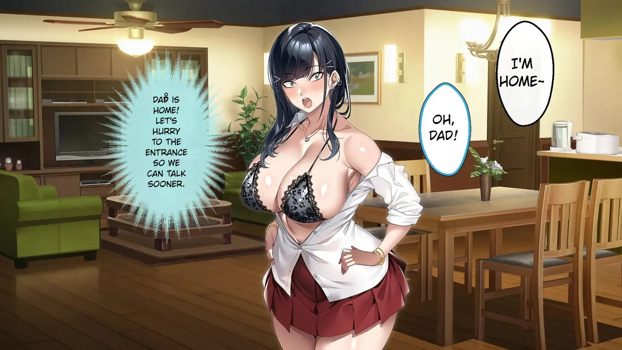 The Story Of A Peerless Father Impregnating His Black-haired Gyaru Daughter. page 182