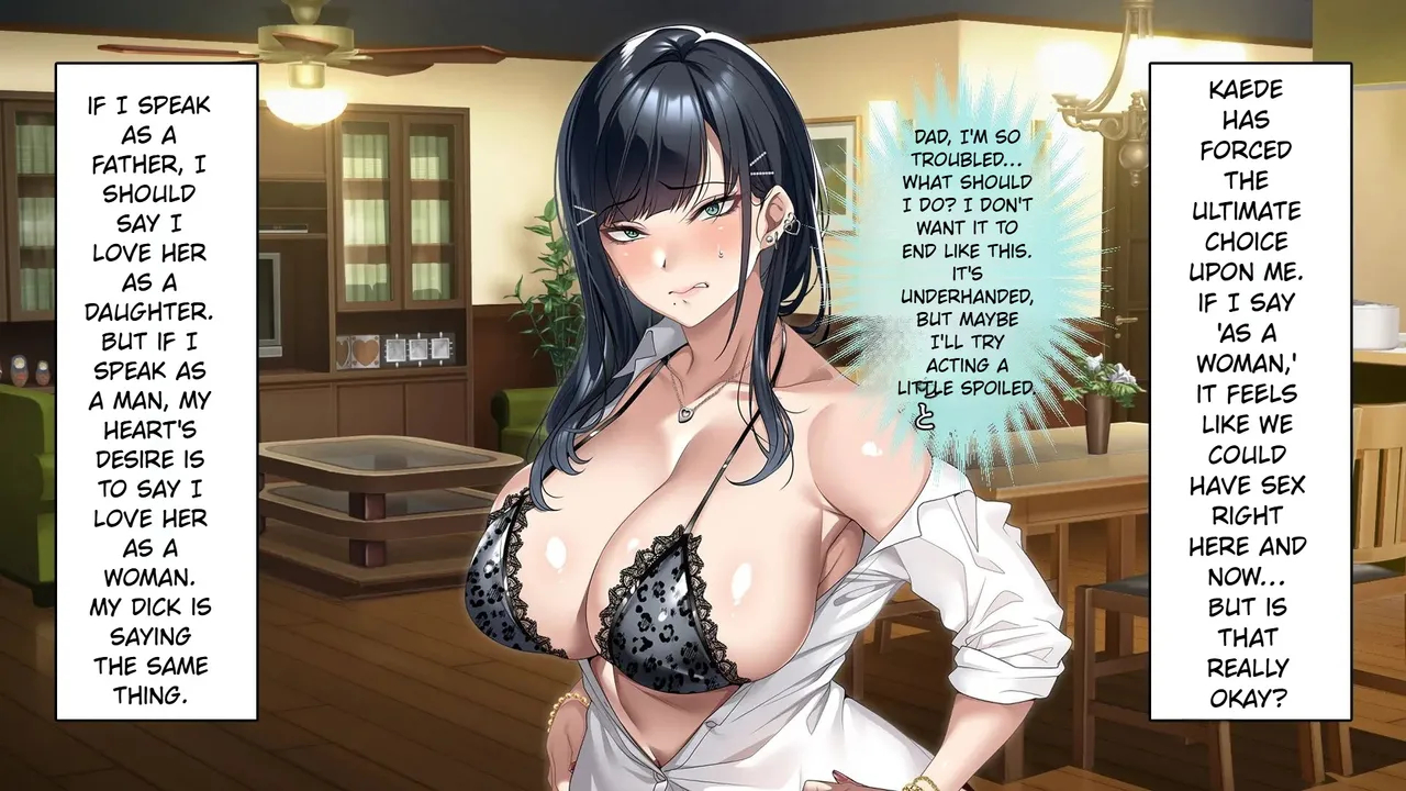 The Story Of A Peerless Father Impregnating His Black-haired Gyaru Daughter. page 195