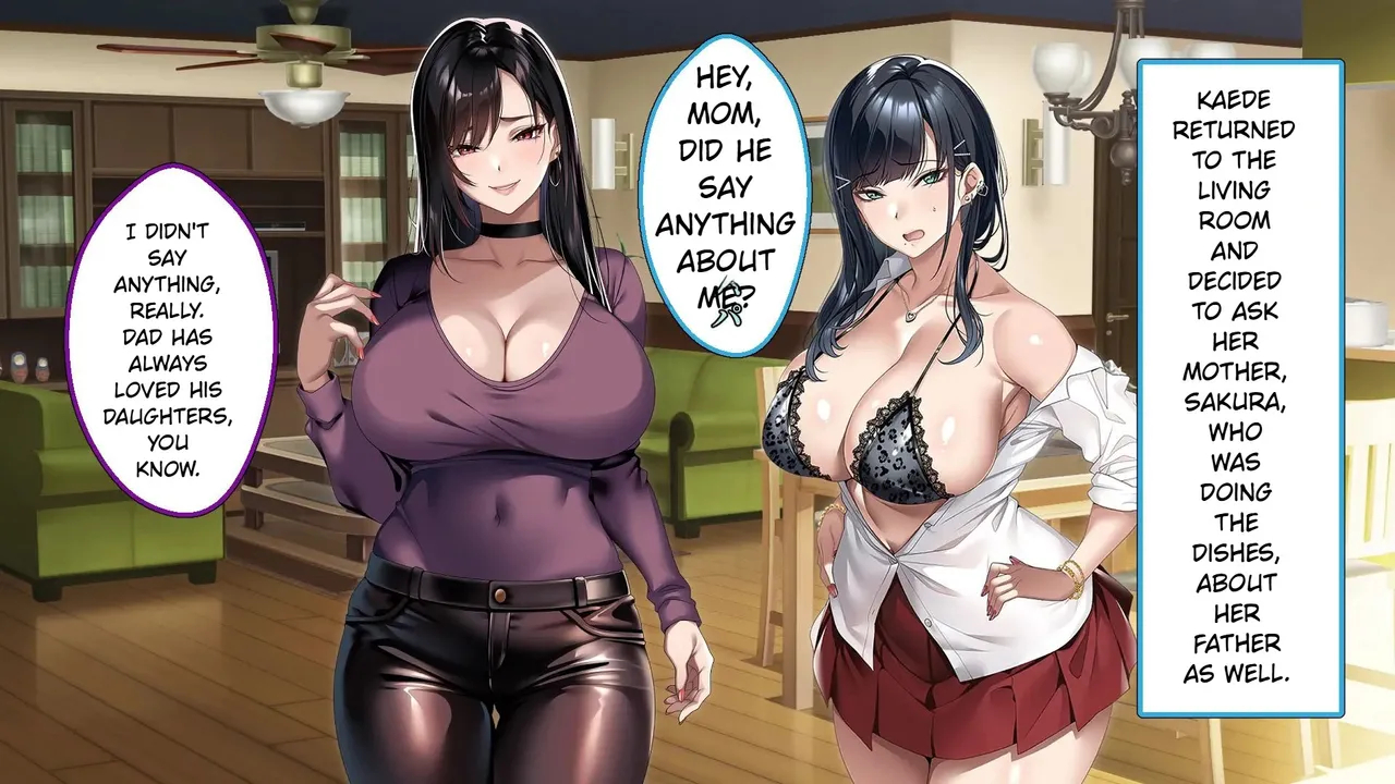 The Story Of A Peerless Father Impregnating His Black-haired Gyaru Daughter. page 28