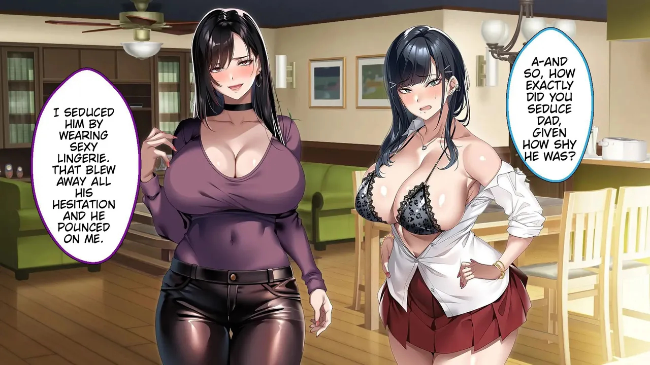 The Story Of A Peerless Father Impregnating His Black-haired Gyaru Daughter. page 296