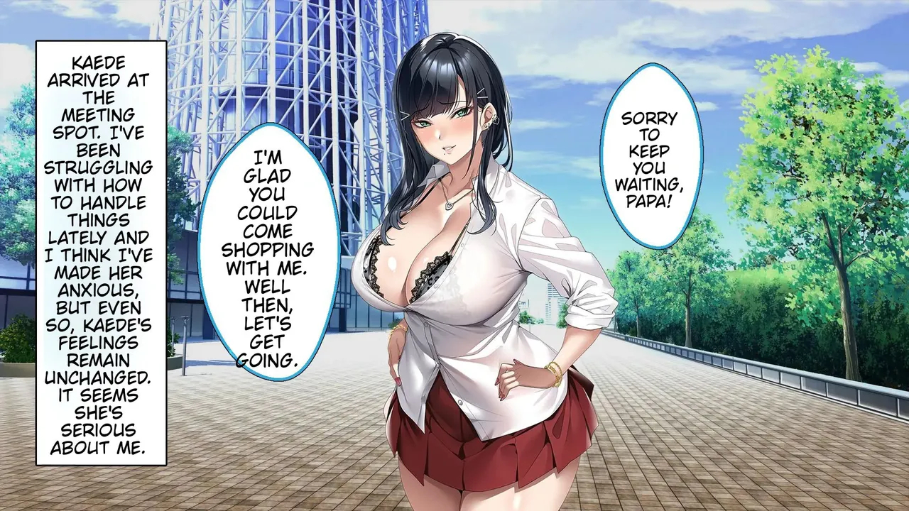 The Story Of A Peerless Father Impregnating His Black-haired Gyaru Daughter. page 301