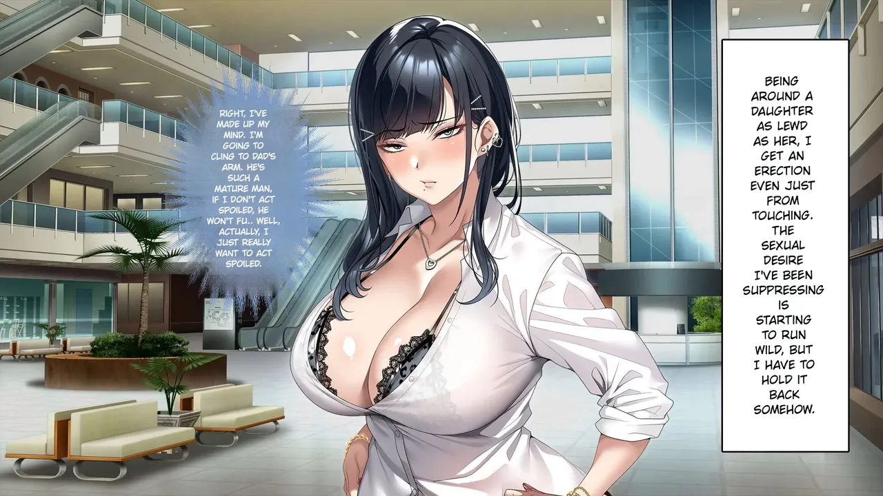 The Story Of A Peerless Father Impregnating His Black-haired Gyaru Daughter. page 306