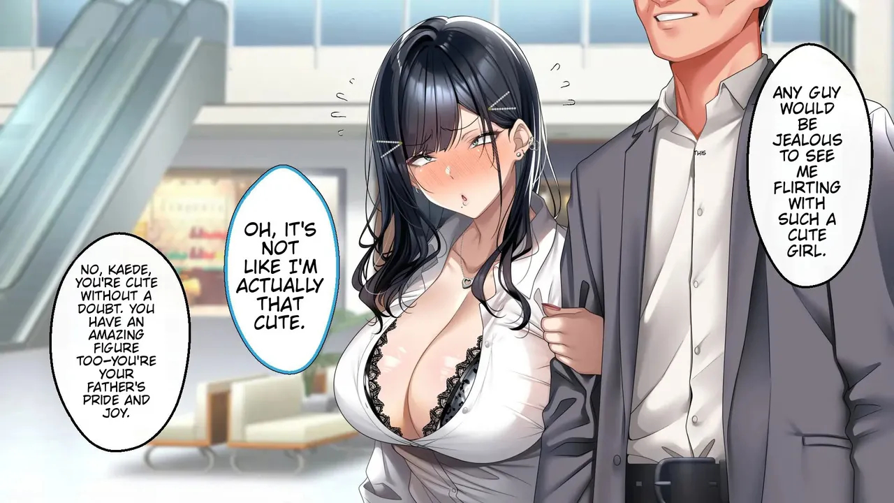 The Story Of A Peerless Father Impregnating His Black-haired Gyaru Daughter. page 309