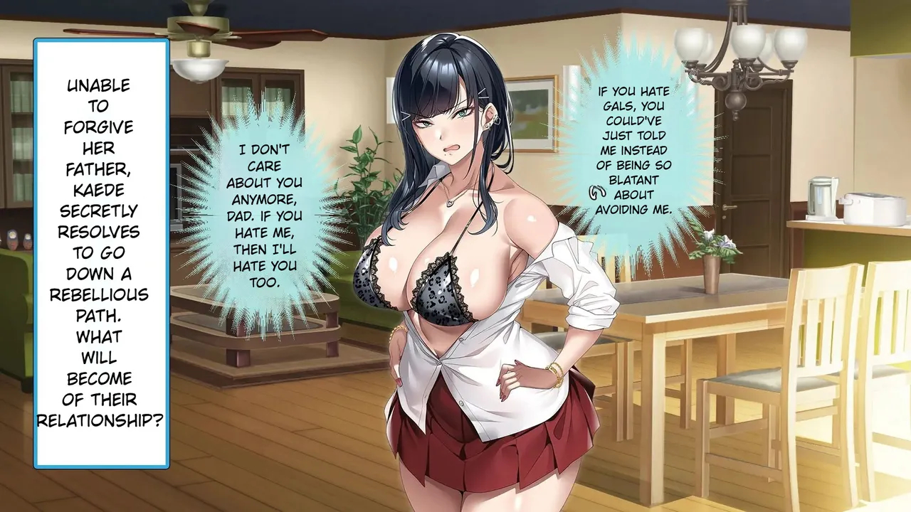 The Story Of A Peerless Father Impregnating His Black-haired Gyaru Daughter. page 31